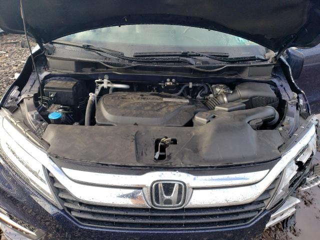 5FNRL6H99KB116533 - 2019 HONDA ODYSSEY ELITE Azul foto 12
