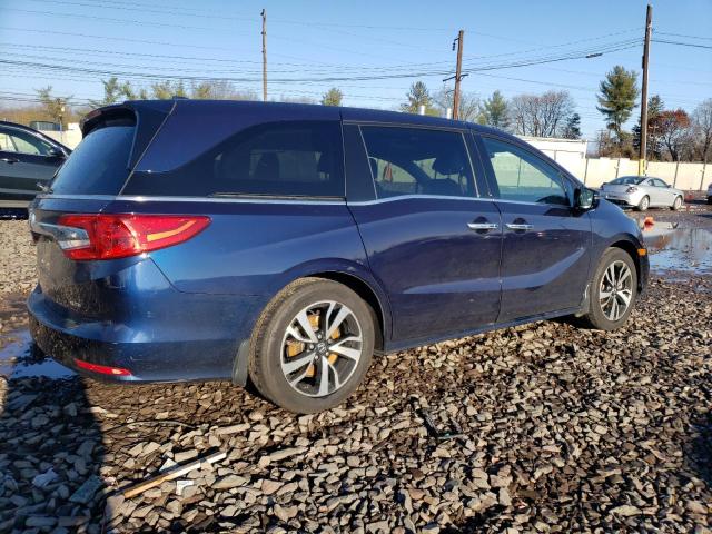 5FNRL6H99KB116533 - 2019 HONDA ODYSSEY ELITE Azul foto 3