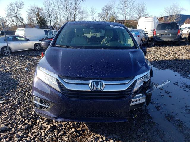 5FNRL6H99KB116533 - 2019 HONDA ODYSSEY ELITE Azul foto 5