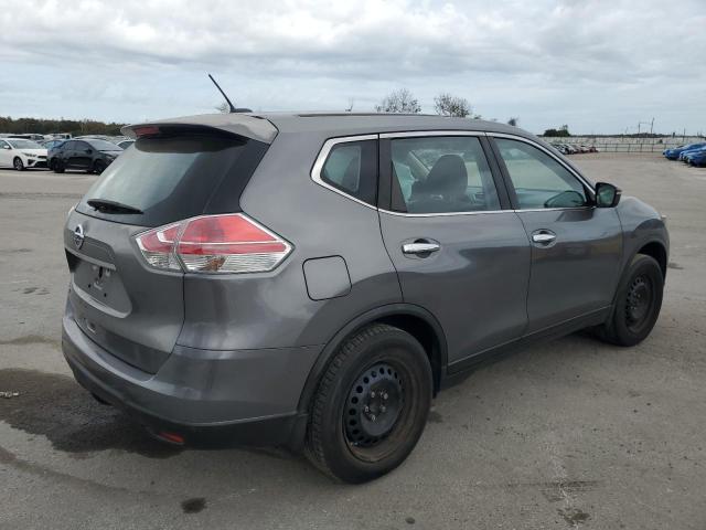 KNMAT2MT6FP562674 - 2015 NISSAN ROGUE S GRAY photo 3