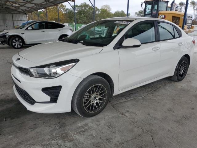 3KPA24AD4ME408988 - 2021 KIA RIO LX WHITE photo 1
