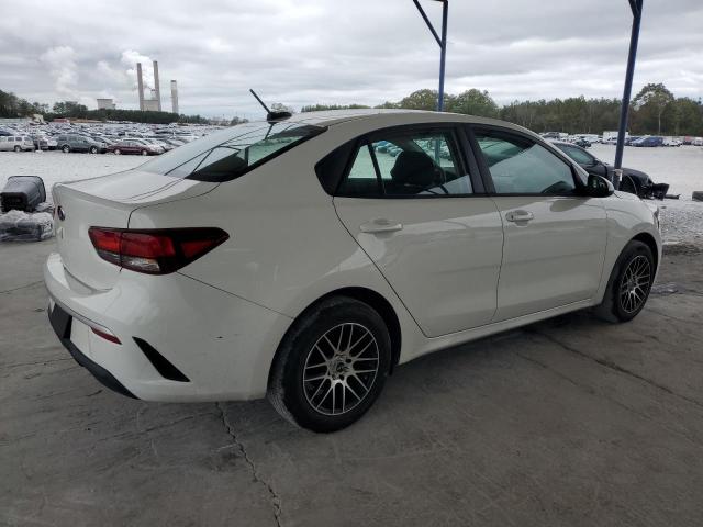 3KPA24AD4ME408988 - 2021 KIA RIO LX WHITE photo 3