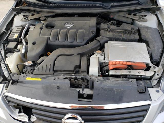 1N4CL21E49C186265 - 2009 NISSAN ALTIMA HYBRID SILVER photo 11