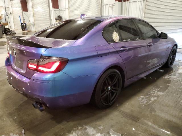 WBAFU9C54CC787061 - 2012 BMW 550 XI PURPLE photo 3