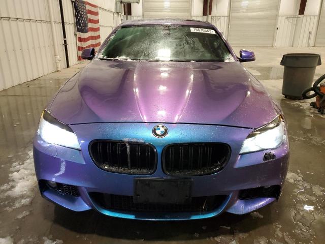 WBAFU9C54CC787061 - 2012 BMW 550 XI PURPLE photo 5