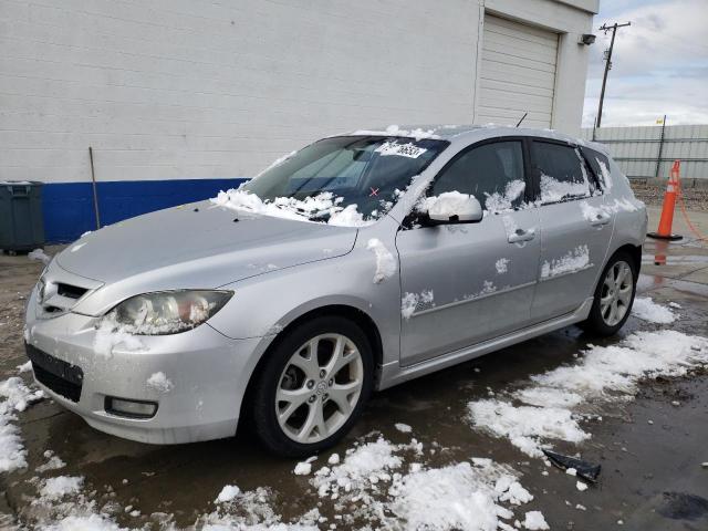 JM1BK343X81144332 - 2008 MAZDA 3 HATCHBACK SILVER photo 1