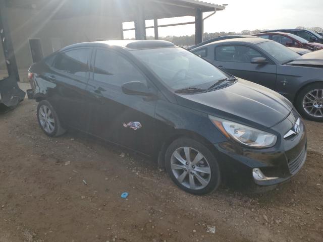 KMHCU4AE6DU381544 - 2013 HYUNDAI ACCENT GLS BLACK photo 4