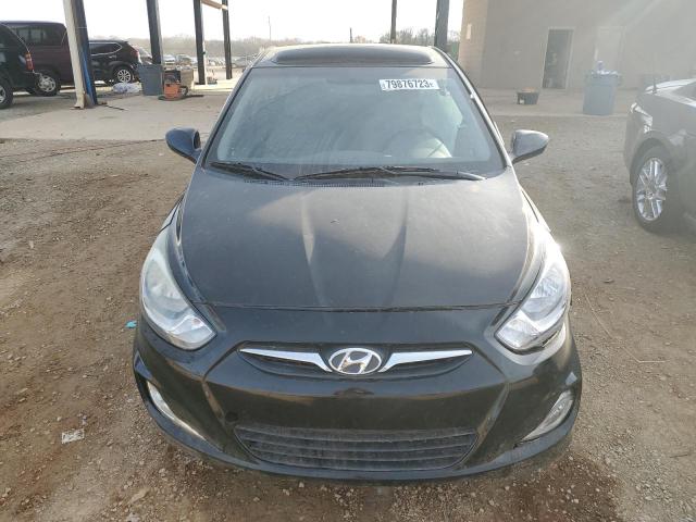 KMHCU4AE6DU381544 - 2013 HYUNDAI ACCENT GLS BLACK photo 5