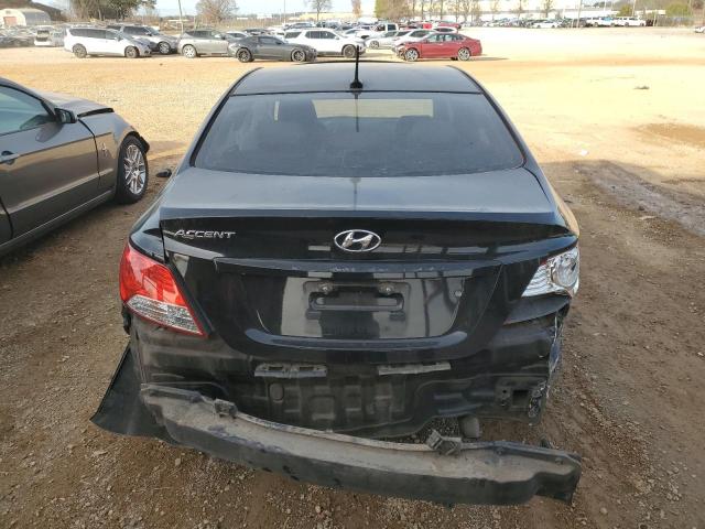 KMHCU4AE6DU381544 - 2013 HYUNDAI ACCENT GLS BLACK photo 6