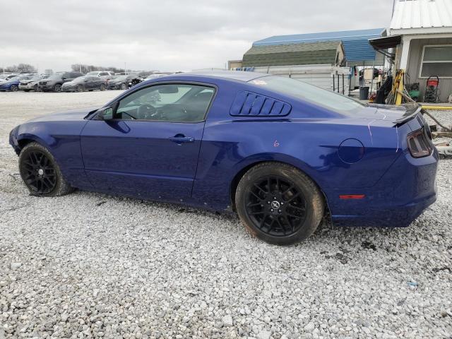 1ZVBP8AM0E5284564 - 2014 FORD MUSTANG BLUE photo 2