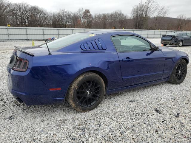 1ZVBP8AM0E5284564 - 2014 FORD MUSTANG BLUE photo 3