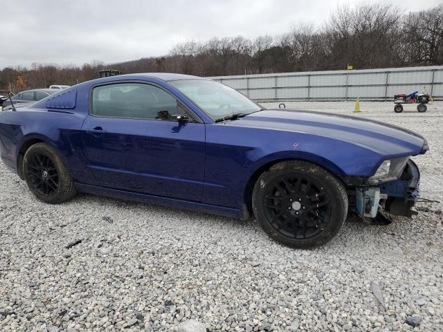 1ZVBP8AM0E5284564 - 2014 FORD MUSTANG BLUE photo 4