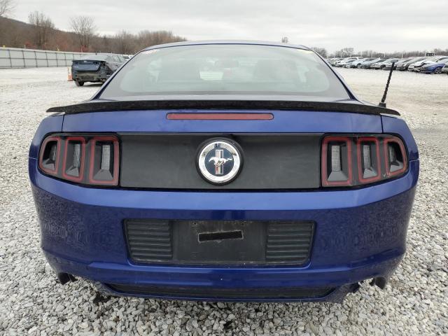 1ZVBP8AM0E5284564 - 2014 FORD MUSTANG BLUE photo 6