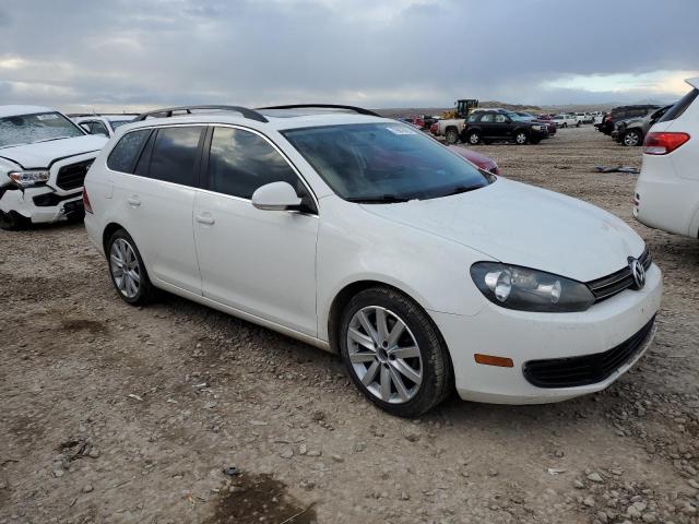 3VWML7AJ8CM651223 - 2012 VOLKSWAGEN JETTA TDI WHITE photo 4