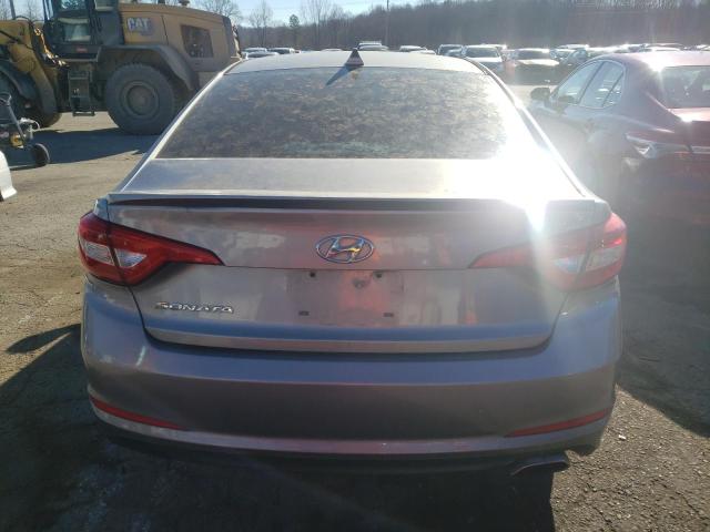 5NPE24AF1FH098588 - 2015 HYUNDAI SONATA SE SILVER photo 6