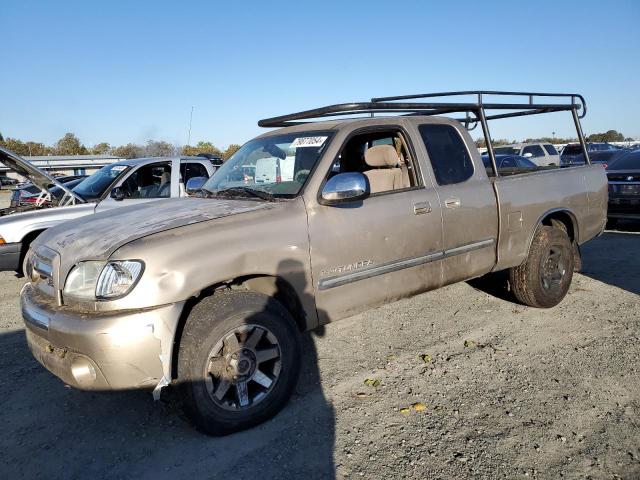 5TBRT34164S447169 - 2004 TOYOTA TUNDRA ACCESS CAB SR5 BEIGE photo 1
