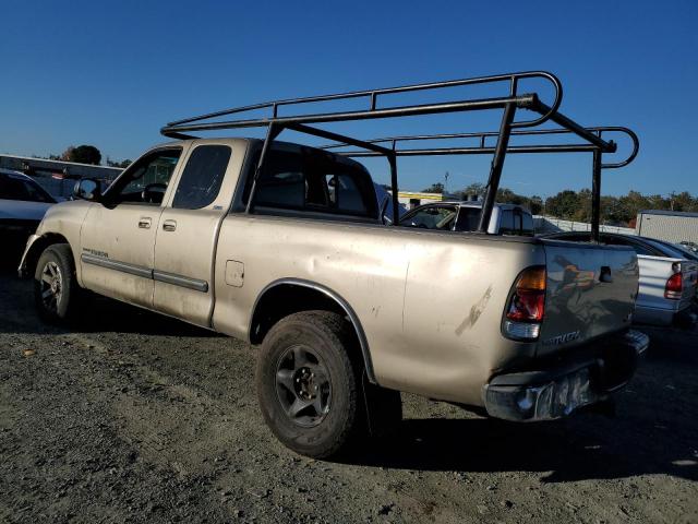5TBRT34164S447169 - 2004 TOYOTA TUNDRA ACCESS CAB SR5 BEIGE photo 2