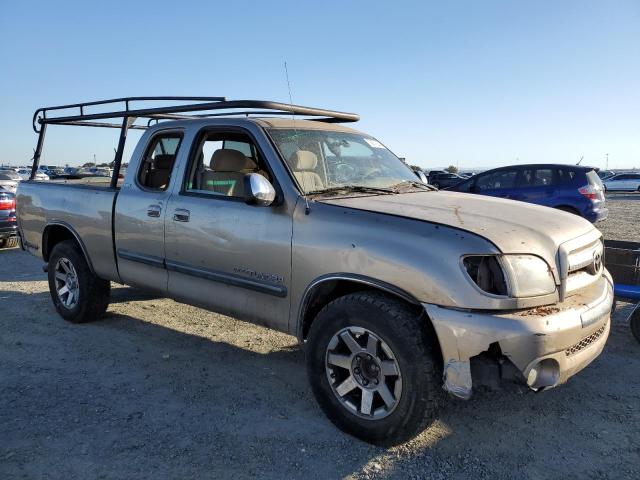 5TBRT34164S447169 - 2004 TOYOTA TUNDRA ACCESS CAB SR5 BEIGE photo 4