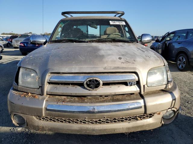 5TBRT34164S447169 - 2004 TOYOTA TUNDRA ACCESS CAB SR5 BEIGE photo 5