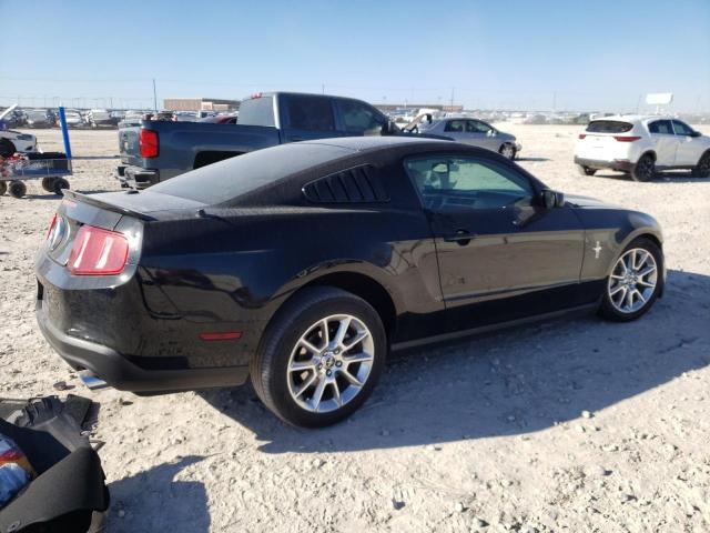 1ZVBP8AM6B5137712 - 2011 FORD MUSTANG BLACK photo 3