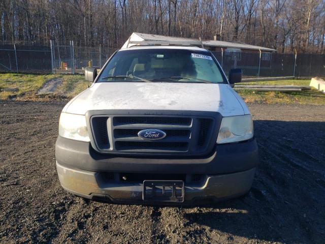 1FTRF12275NA94270 - 2005 FORD F150 WHITE photo 5