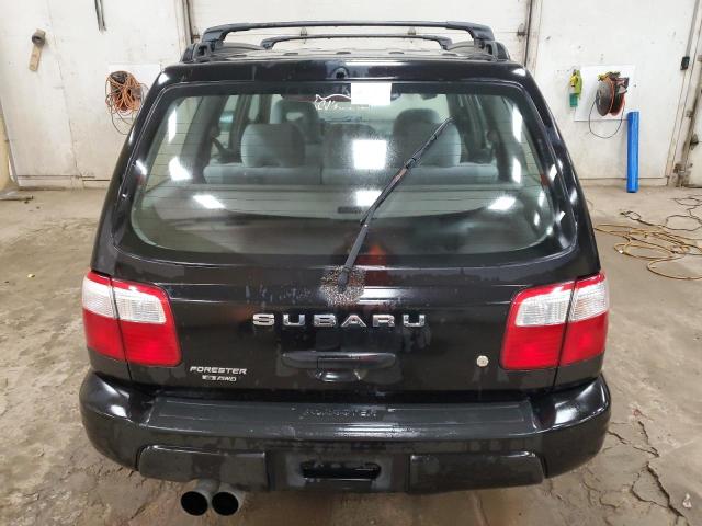 JF1SF656X1H731275 - 2001 SUBARU FORESTER S BLACK photo 6