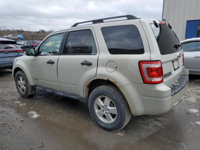 1FMCU93168KD65448 - 2008 FORD ESCAPE XLT GRAY photo 2