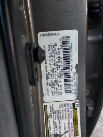 1NXBR32E15Z388103 - 2005 TOYOTA COROLLA CE GRAY photo 12