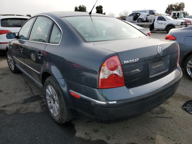 WVWPD63B33P296680 - 2003 VOLKSWAGEN PASSAT GLS BLUE photo 2