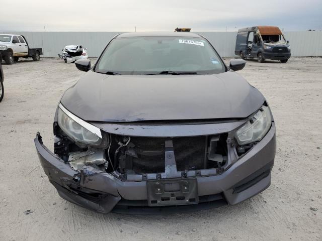 19XFC2F57GE093634 - 2016 HONDA CIVIC LX GRAY photo 5