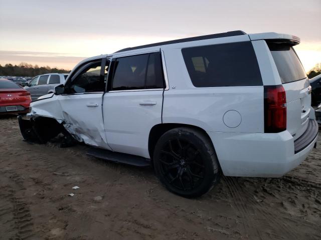 1GNSKBKC7KR346106 - 2019 CHEVROLET TAHOE K1500 LT WHITE photo 2