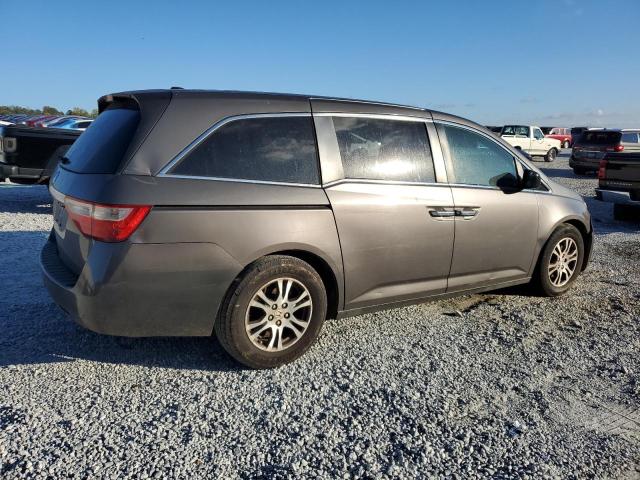 5FNRL5H68BB064697 - 2011 HONDA ODYSSEY EXL ნაცრისფერი ფოტო 3