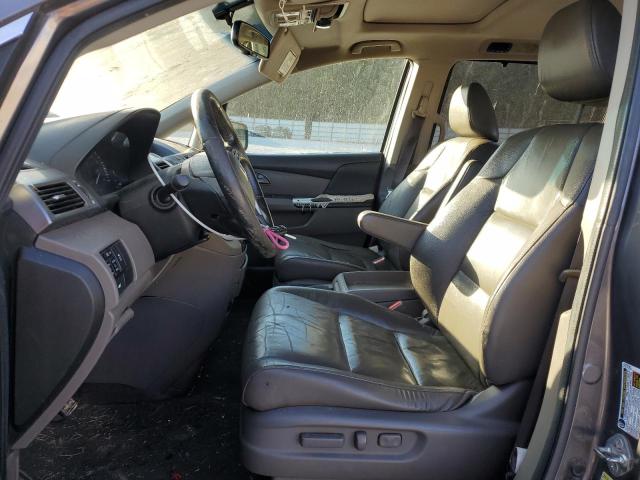 5FNRL5H68BB064697 - 2011 HONDA ODYSSEY EXL ნაცრისფერი ფოტო 7