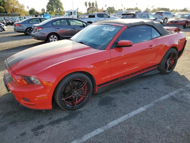 1ZVBP8EM0E5242888 - 2014 FORD MUSTANG RED photo 1