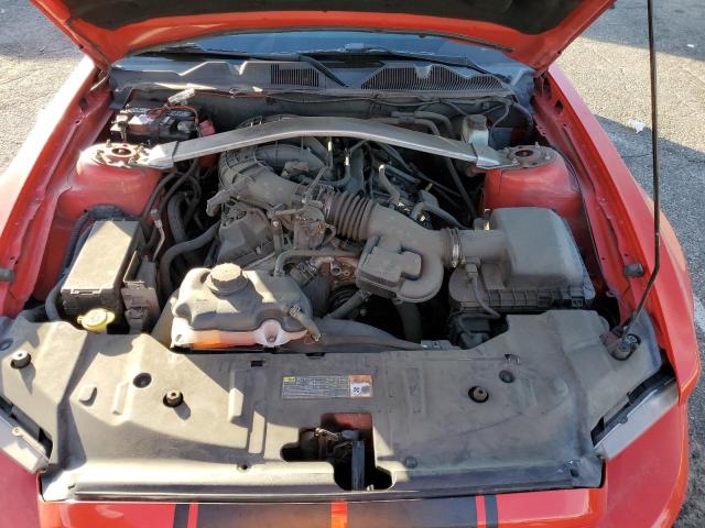 1ZVBP8EM0E5242888 - 2014 FORD MUSTANG RED photo 11