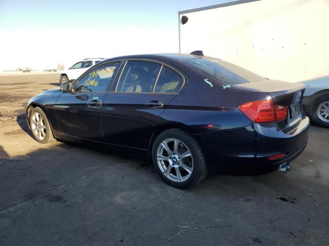 WBA3C1C57DK104977 - 2013 BMW 328 I SULEV BLUE photo 2