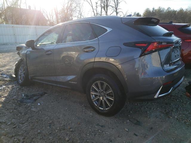 JTJBJRBZ6J2084219 - 2018 LEXUS NX 300H GRAY photo 2