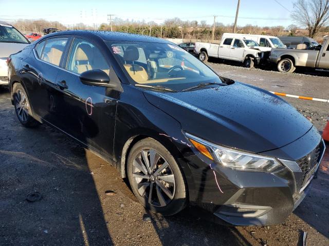 3N1AB8CV5MY208457 - 2021 NISSAN SENTRA SV BLACK photo 4