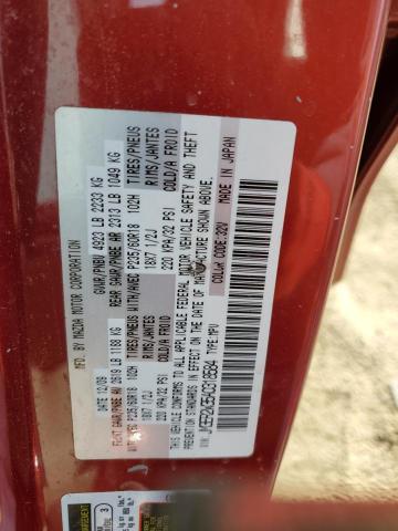 JM3ER2W35A0318584 - 2010 MAZDA CX-7 RED photo 12