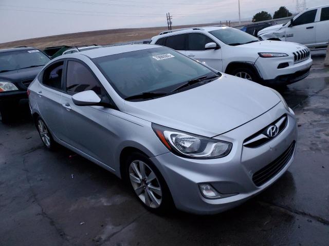 KMHCU4AE2CU227671 - 2012 HYUNDAI ACCENT GLS SILVER photo 4