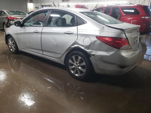 KMHCU4AE0CU167910 - 2012 HYUNDAI ACCENT GLS SILVER photo 2