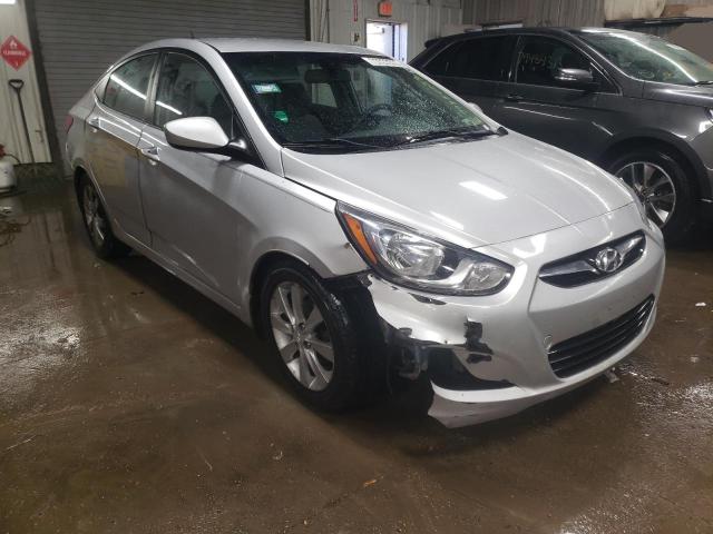 KMHCU4AE0CU167910 - 2012 HYUNDAI ACCENT GLS SILVER photo 4