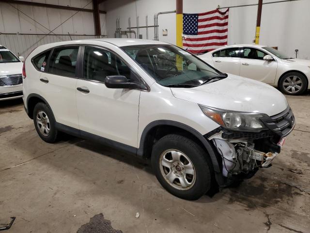 5J6RM4H30EL016457 - 2014 HONDA CR-V LX WHITE photo 4