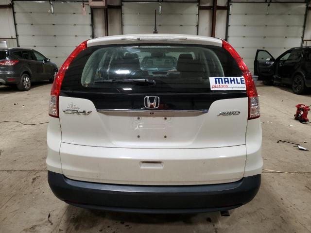 5J6RM4H30EL016457 - 2014 HONDA CR-V LX WHITE photo 6