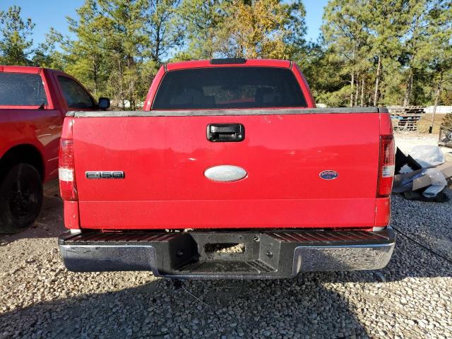 1FTRX12WX6KA59175 - 2006 FORD F150 RED photo 6