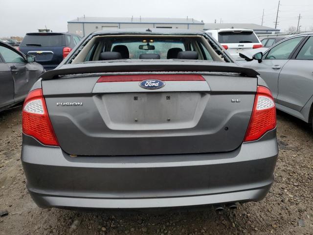 3FAHP0HAXAR398269 - 2010 FORD FUSION SE GRAY photo 6