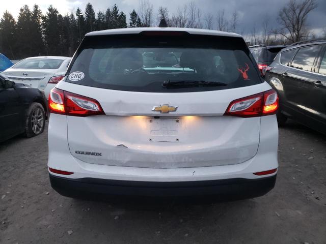 3GNAXHEV9LS534184 - 2020 CHEVROLET EQUINOX LS WHITE photo 6