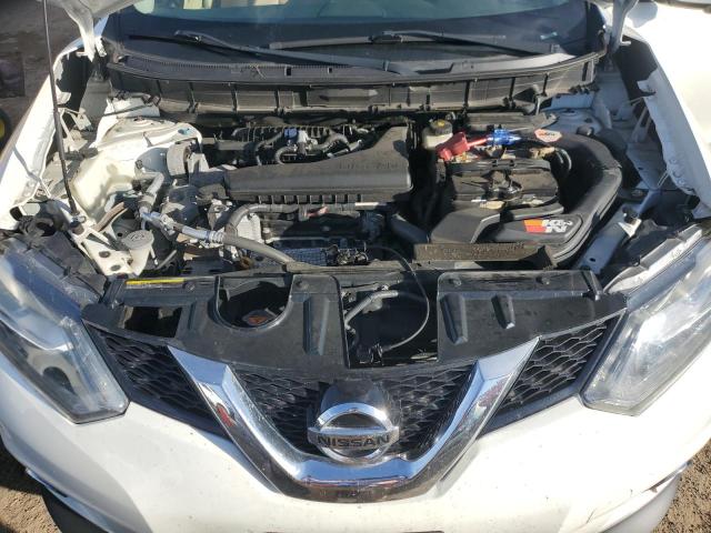 5N1AT2MV7FC854760 - 2015 NISSAN ROGUE S WHITE photo 11