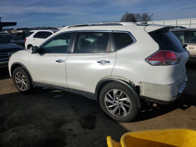 5N1AT2MV7FC854760 - 2015 NISSAN ROGUE S WHITE photo 2