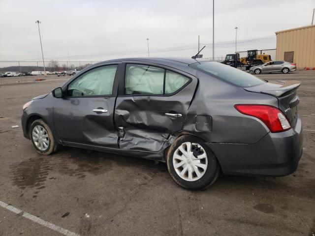 3N1CN7AP6KL845785 - 2019 NISSAN VERSA S GRAY photo 2